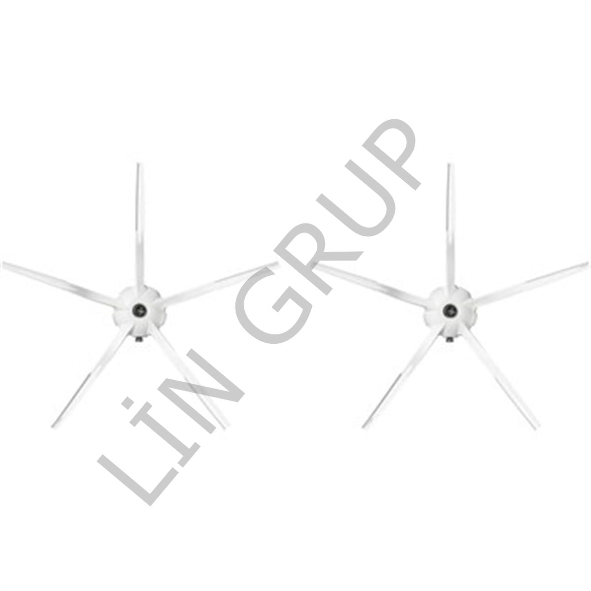 Roborock S5 MAX Robot Süpürge Uyumlu 2'li Yan Fırça- Yedek Parça Seti