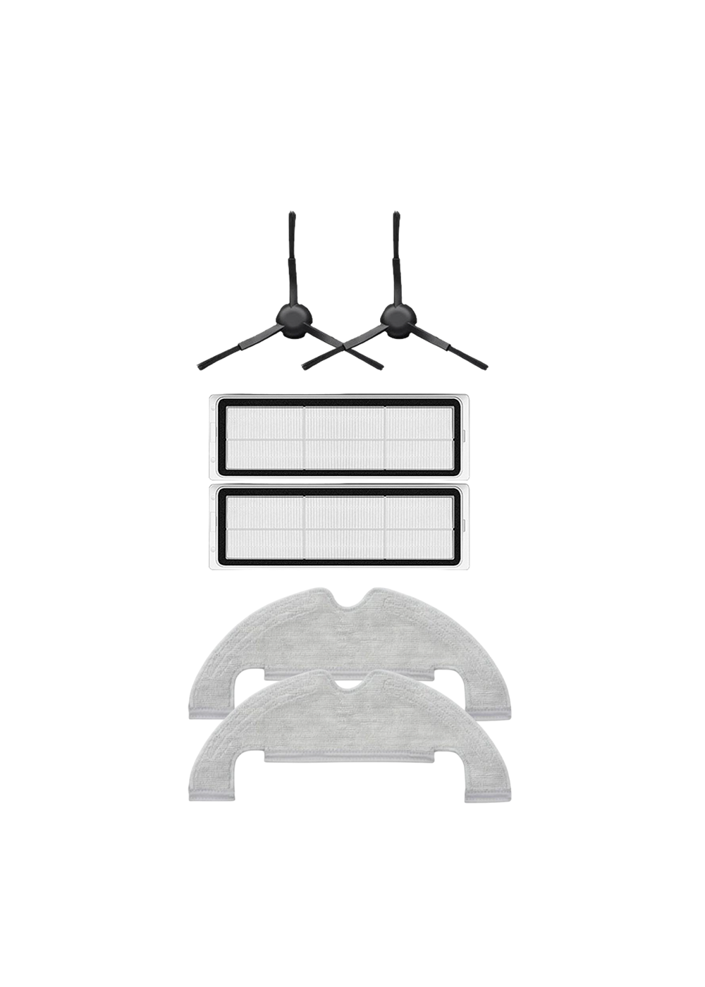 Dreame D10S Plus Robot Süpürge Uyumlu 6'lı Yedek Parça Seti
