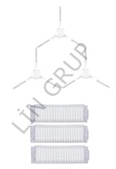 Xiaomi Mop Pro (STYTJ02YM) Robot Süpürge Uyumlu 6'lı Yedek Parça Seti