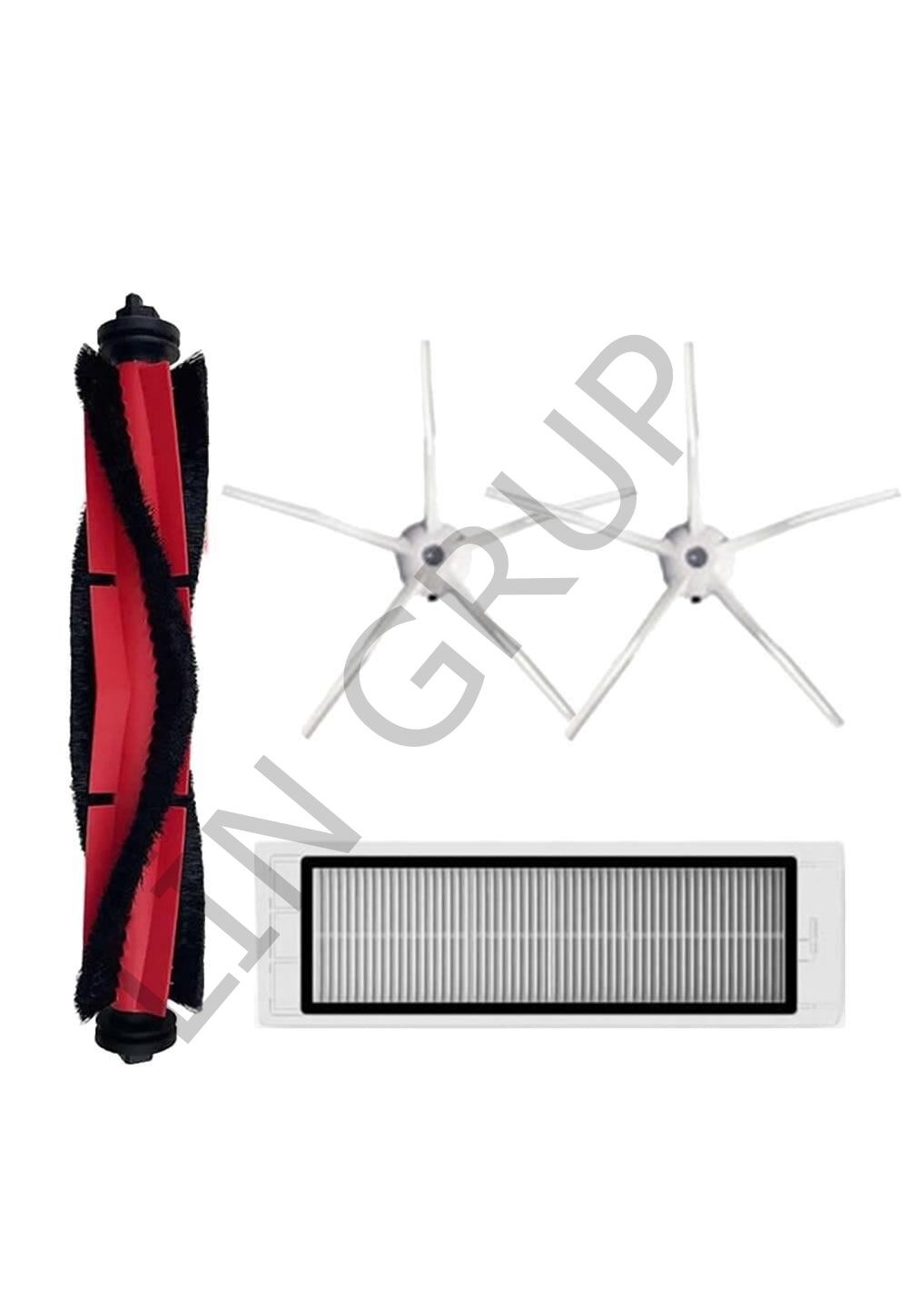 Roborock Q5 Robot Süpürge Uyumlu 4'lü Yedek Parça Seti