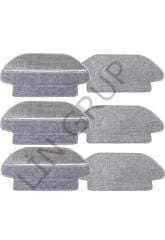 Xiaomi Mop Pro (STYTJ02YM) Robot Süpürge Uyumlu 6'lı Mop Bezi Seti