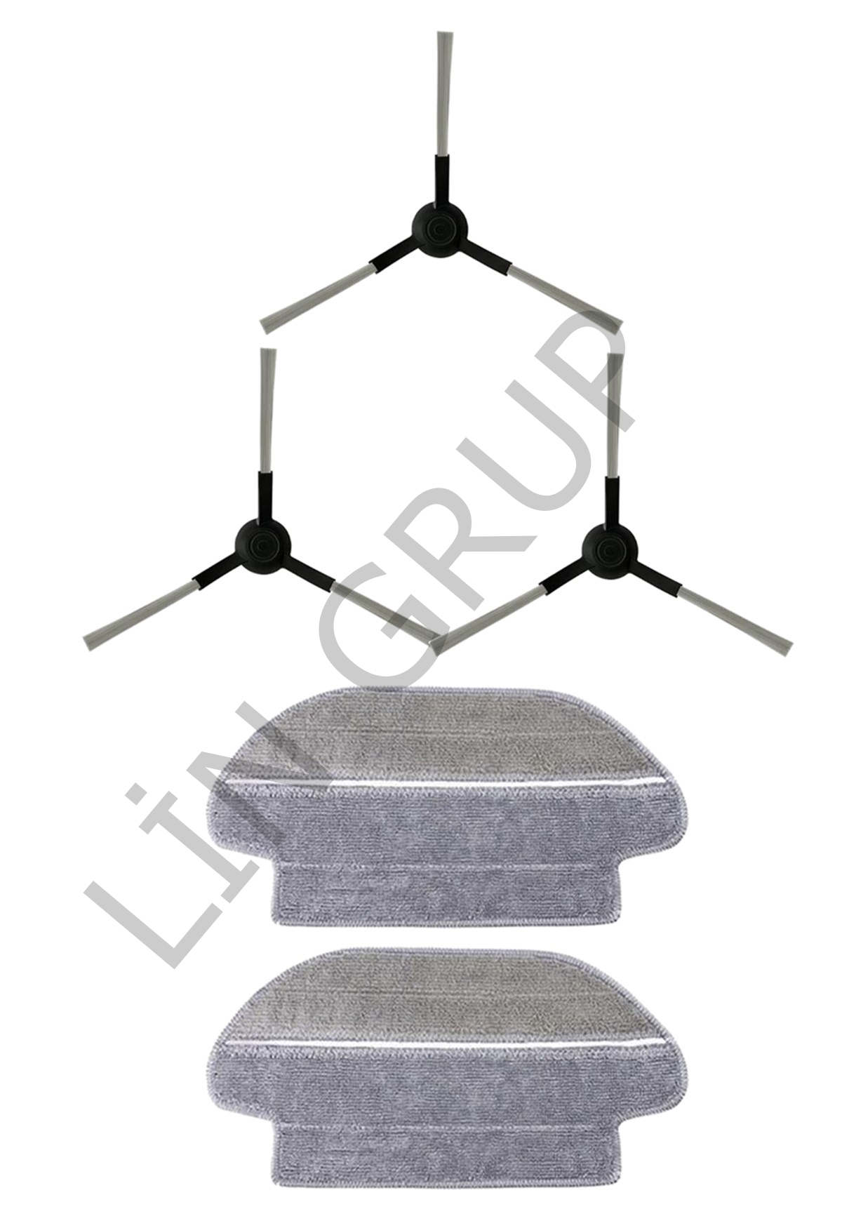 Xiaomi Vacuum Mop 2S  Robot Süpürge Uyumlu 5'li Yedek Parça Seti