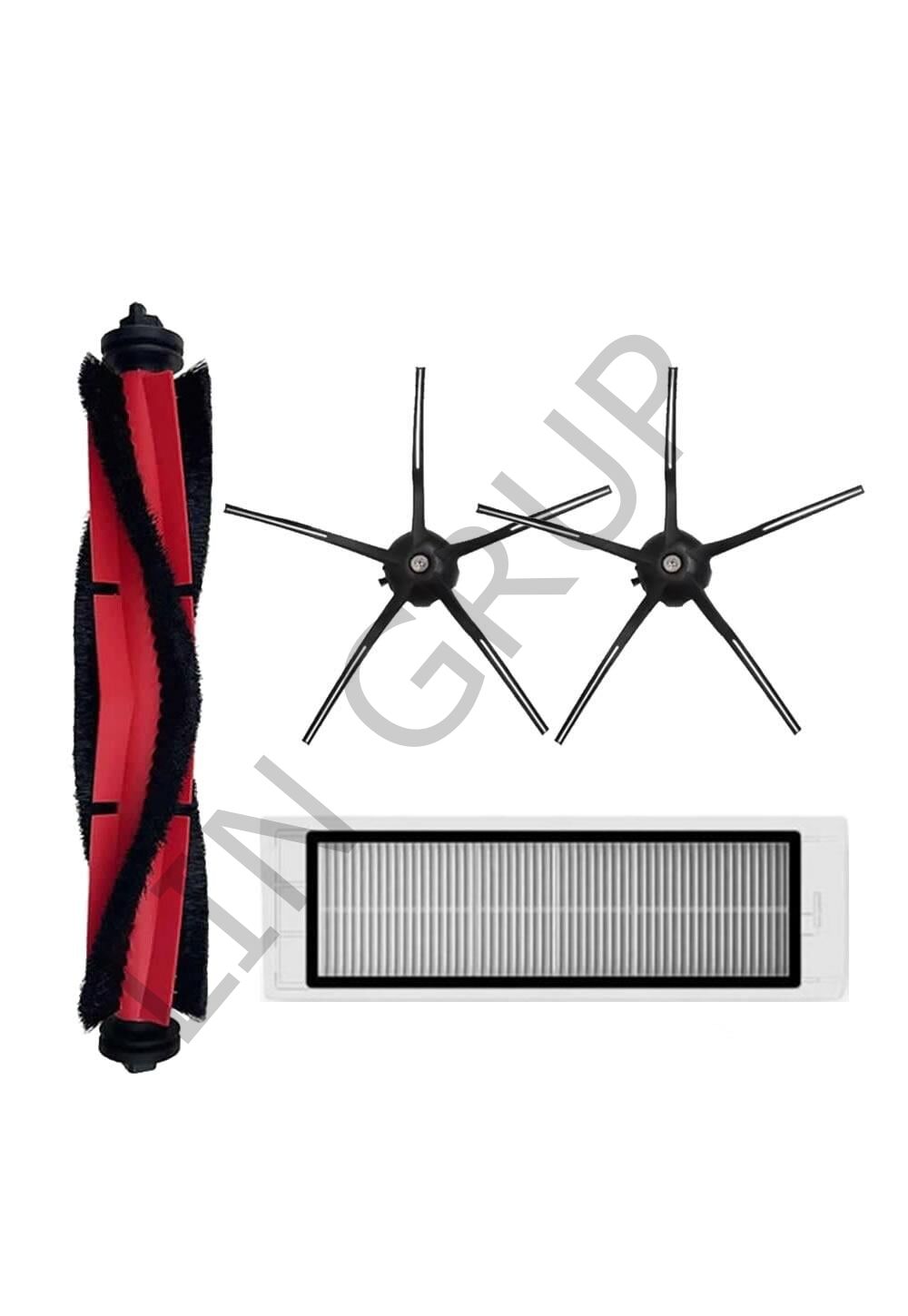 Roborock Q5 Robot Süpürge Uyumlu 4'lü Yedek Parça Seti