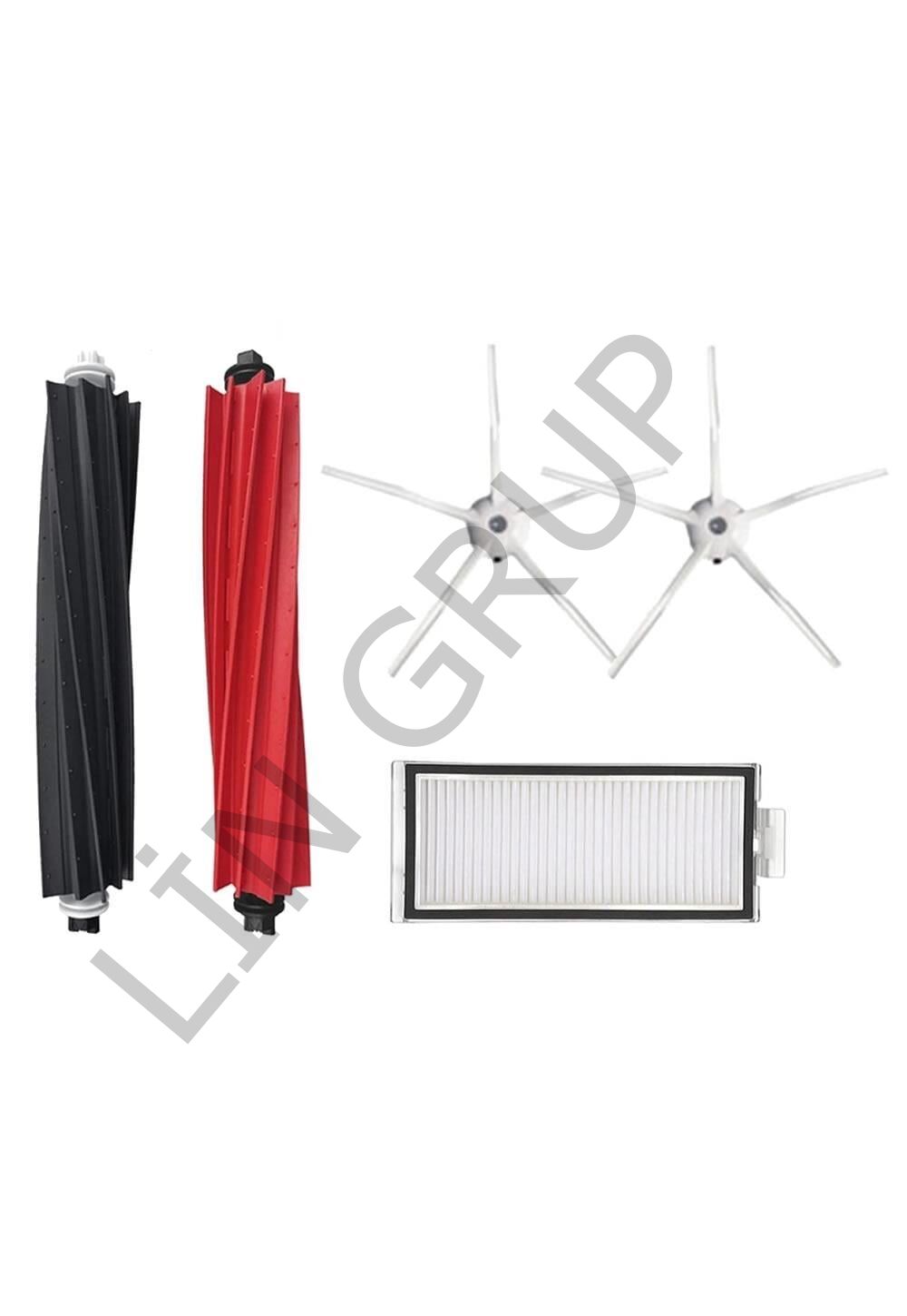 Roborock Q8 Max Robot Süpürge Uyumlu 5'li Yedek Parça Seti