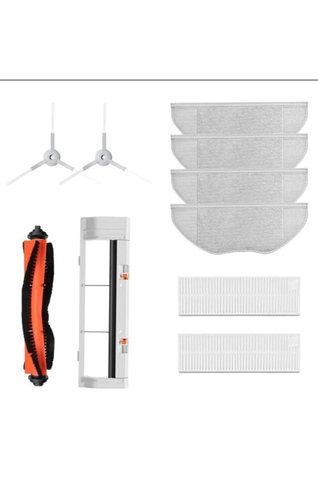 Xiaomi G1 MJSTG1 MOP Essential Uyumlu Fırça Filtre Kapak Set
