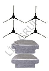 Xiaomi Mop Pro (STYTJ02YM) Robot Süpürge Uyumlu 6'lı Yedek Parça Seti