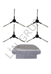 Xiaomi Vacuum Mop 2S  Robot Süpürge Uyumlu 5'li Yedek Parça Seti