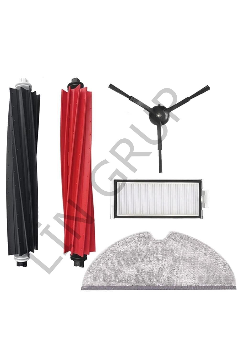 Roborock Q8 Max Robot Süpürge Uyumlu 5'li Yedek Parça Seti