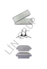 Xiaomi Vacuum Mop 2S  Robot Süpürge Uyumlu 6'lı Yedek Parça Seti