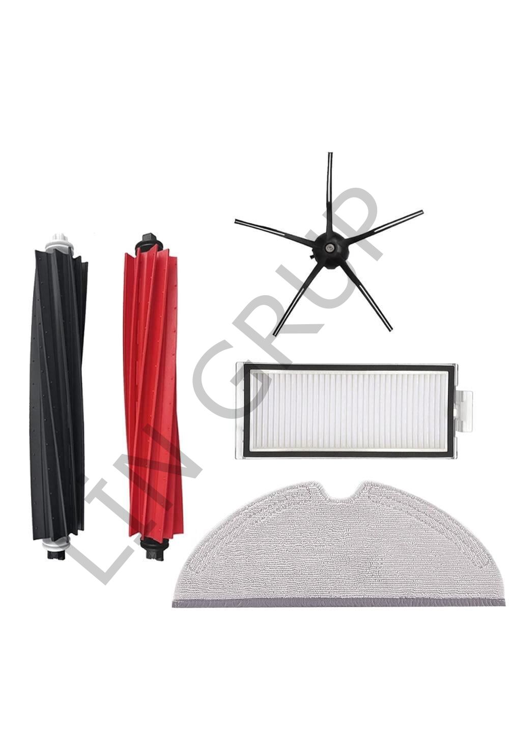 Roborock Q8 Max Robot Süpürge Uyumlu 5'li Yedek Parça Seti