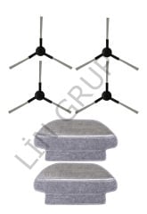 Xiaomi Mop P (STYTJ02YM) Robot Süpürge Uyumlu 6'lı Yedek Parça Seti