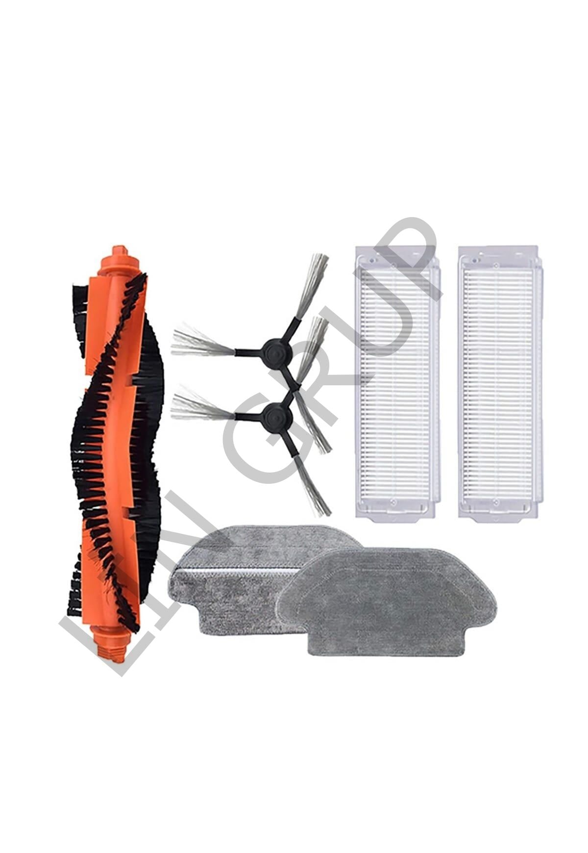 Xiaomi Mop Pro (STYTJ02YM) Robot Süpürge Uyumlu 7'li Yedek Parça Seti