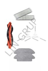 Xiaomi Mop Pro (STYTJ02YM) Robot Süpürge Uyumlu 7'li Yedek Parça Seti