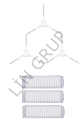 Xiaomi Vacuum Mop 2S  Robot Süpürge Uyumlu 6'lı Yedek Parça Seti