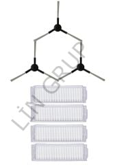 Xiaomi Mop Pro (STYTJ02YM) Robot Süpürge Uyumlu 7'li Yedek Parça Seti