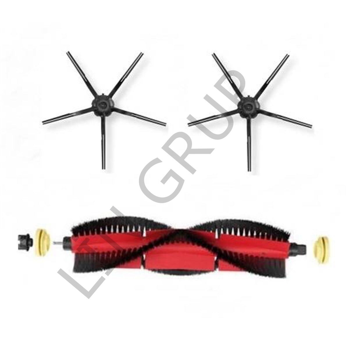 Roborock S5 MAX Robot Süpürge Uyumlu 3'lü Yedek Parça Seti