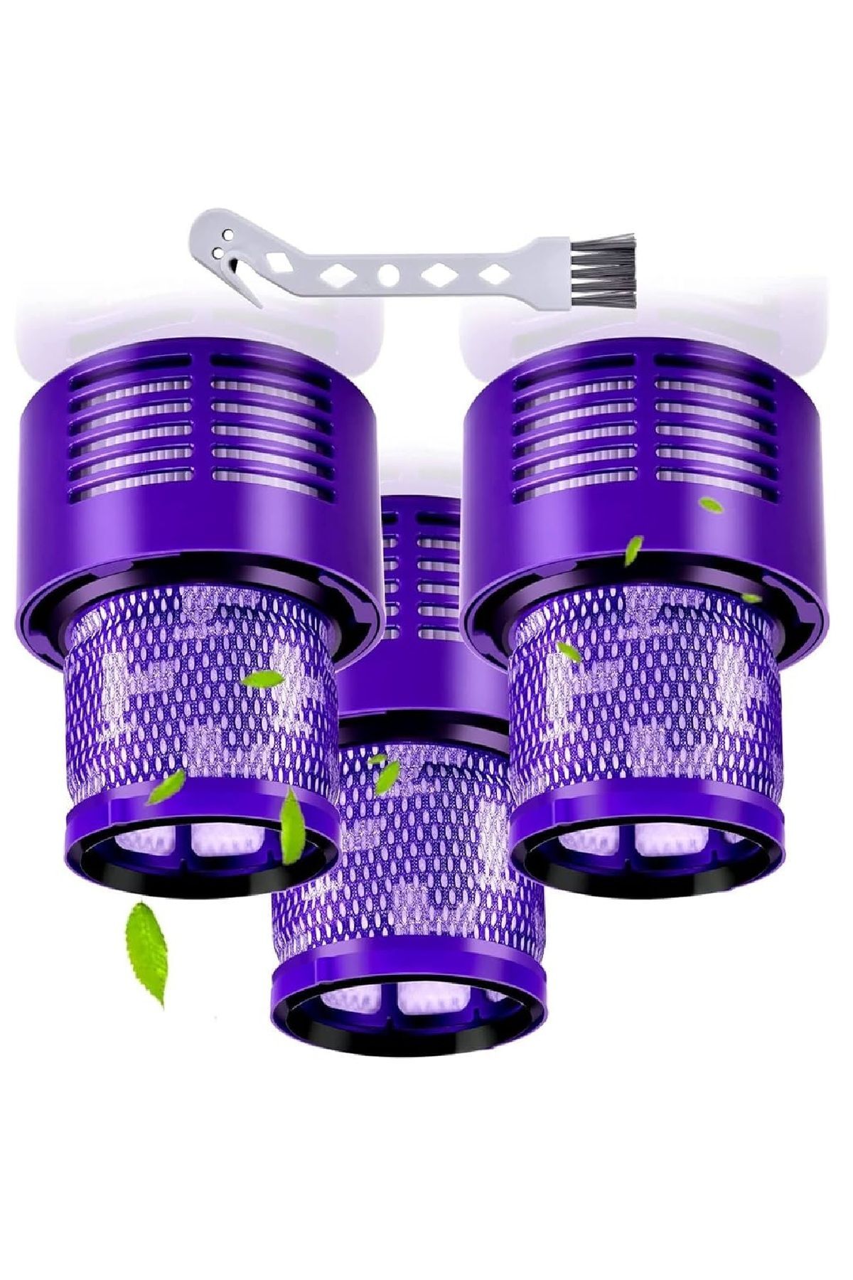 V10 Absolute Hepa Filtre 3 Adet (temizleme fırçası dahil)