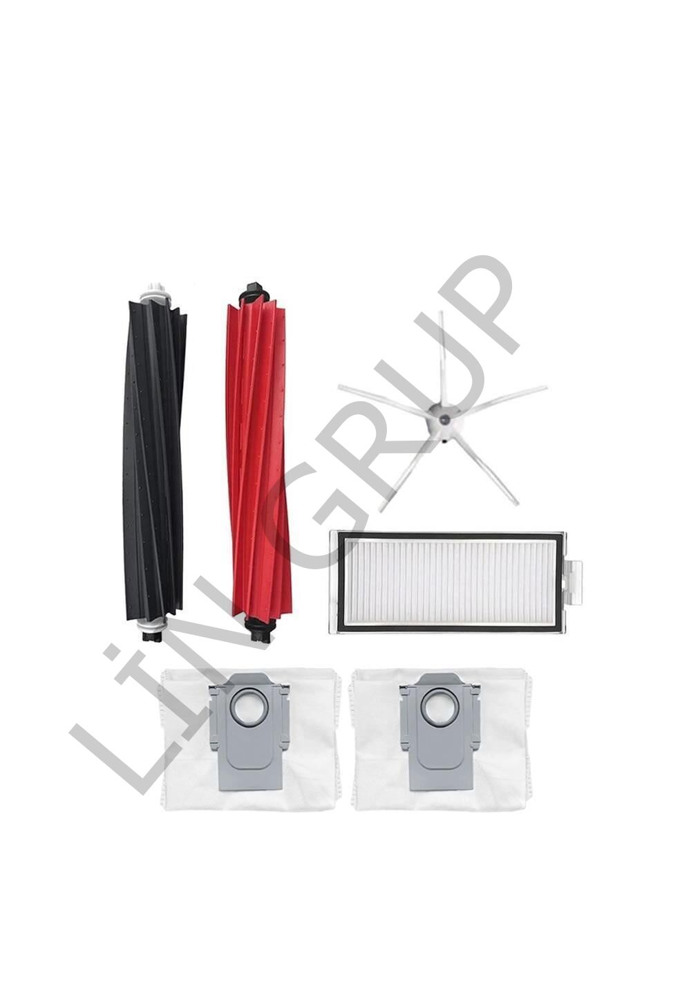 Roborock Q8 Max Robot Süpürge Uyumlu 6'lı Yedek Parça Seti