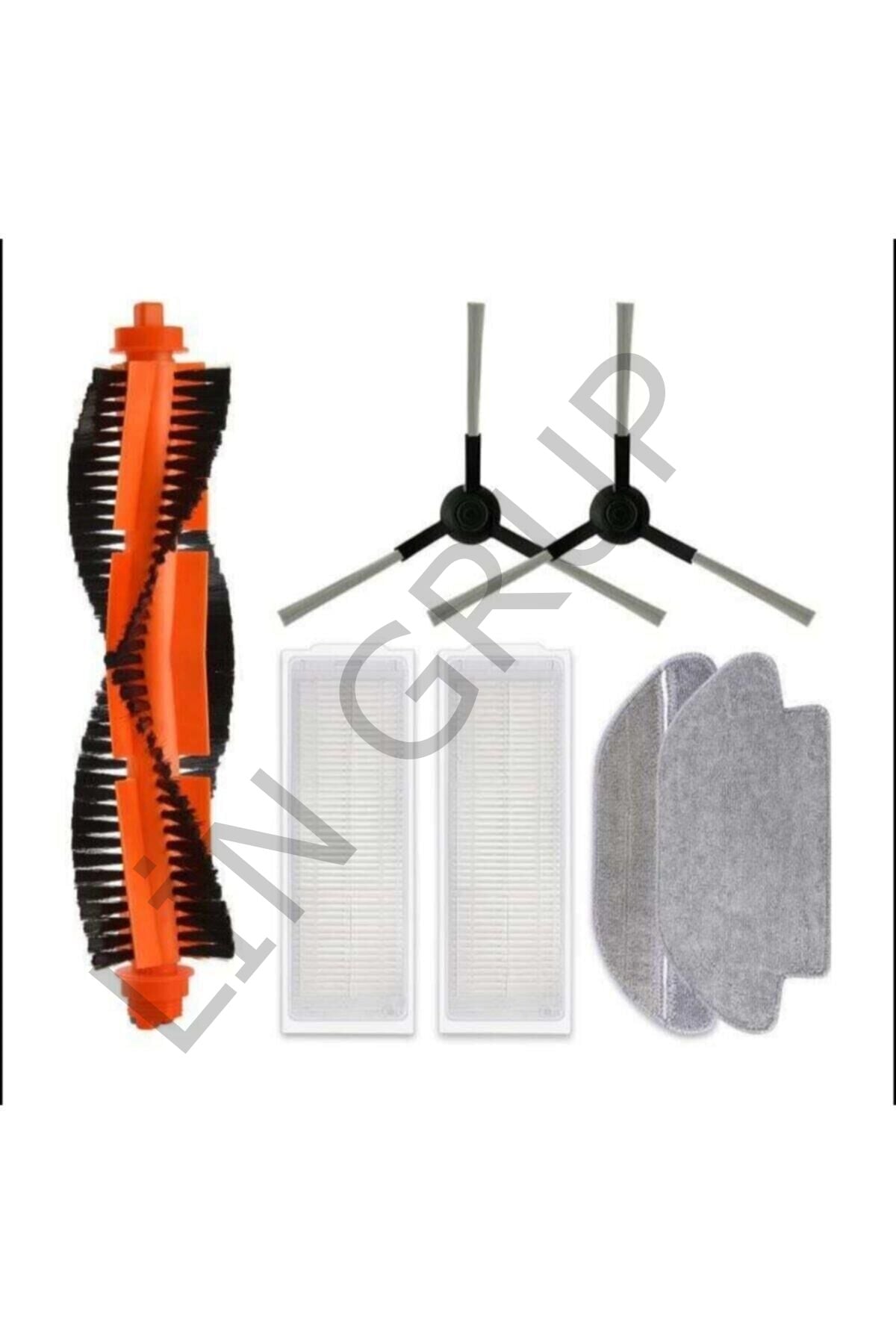 Xiaomi Vacuum Mop 2S  Robot Süpürge Uyumlu 7'li Yedek Parça Seti