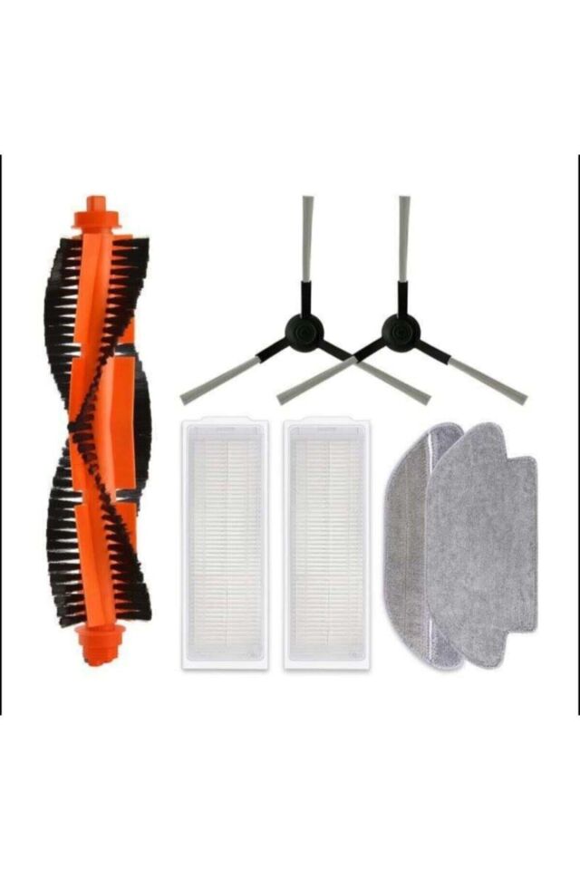 Xiaomi Vacuum Mop 2S  Robot Süpürge Uyumlu 7'li Yedek Parça Seti