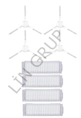 Xiaomi Mop Pro (STYTJ02YM) Robot Süpürge Uyumlu 8'li Yedek Parça Seti