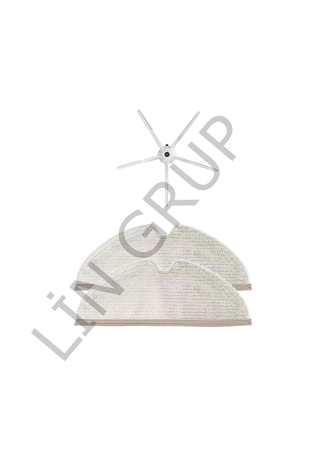 Roborock S5 Max Robot Süpürge Uyumlu 3'lü Yedek Parça Seti