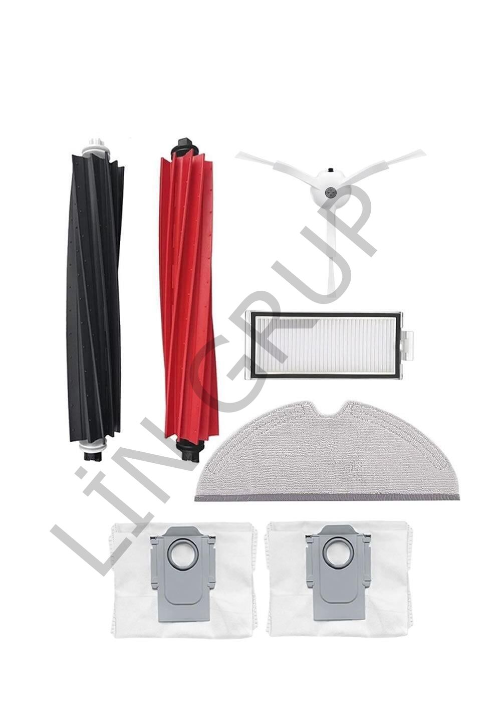 Roborock Q8 Max Robot Süpürge Uyumlu 7'li Yedek Parça Seti