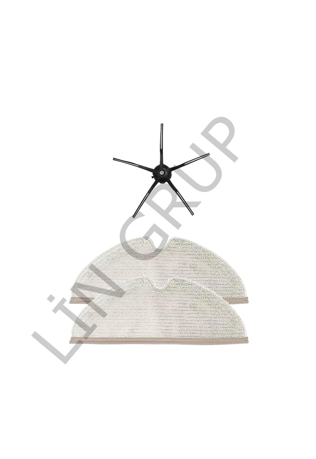 Roborock S5 Max Robot Süpürge Uyumlu 3'lü Yedek Parça Seti