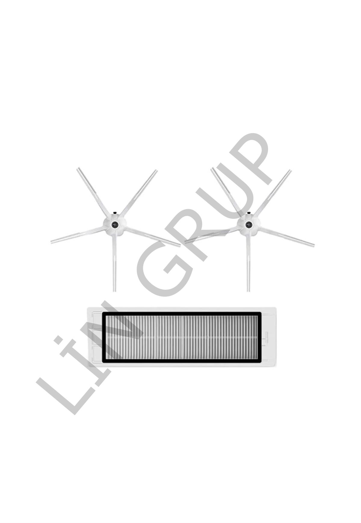Roborock S5 Max Robot Süpürge Uyumlu 3'lü Yedek Parça Seti