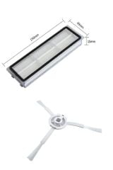 Xiaomi H40 Uyumlu Yedek Parça Seti - filtre/toz torbası/fırça