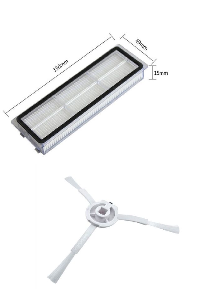 Xiaomi H40 Uyumlu Yedek Parça Seti - filtre/toz torbası/fırça