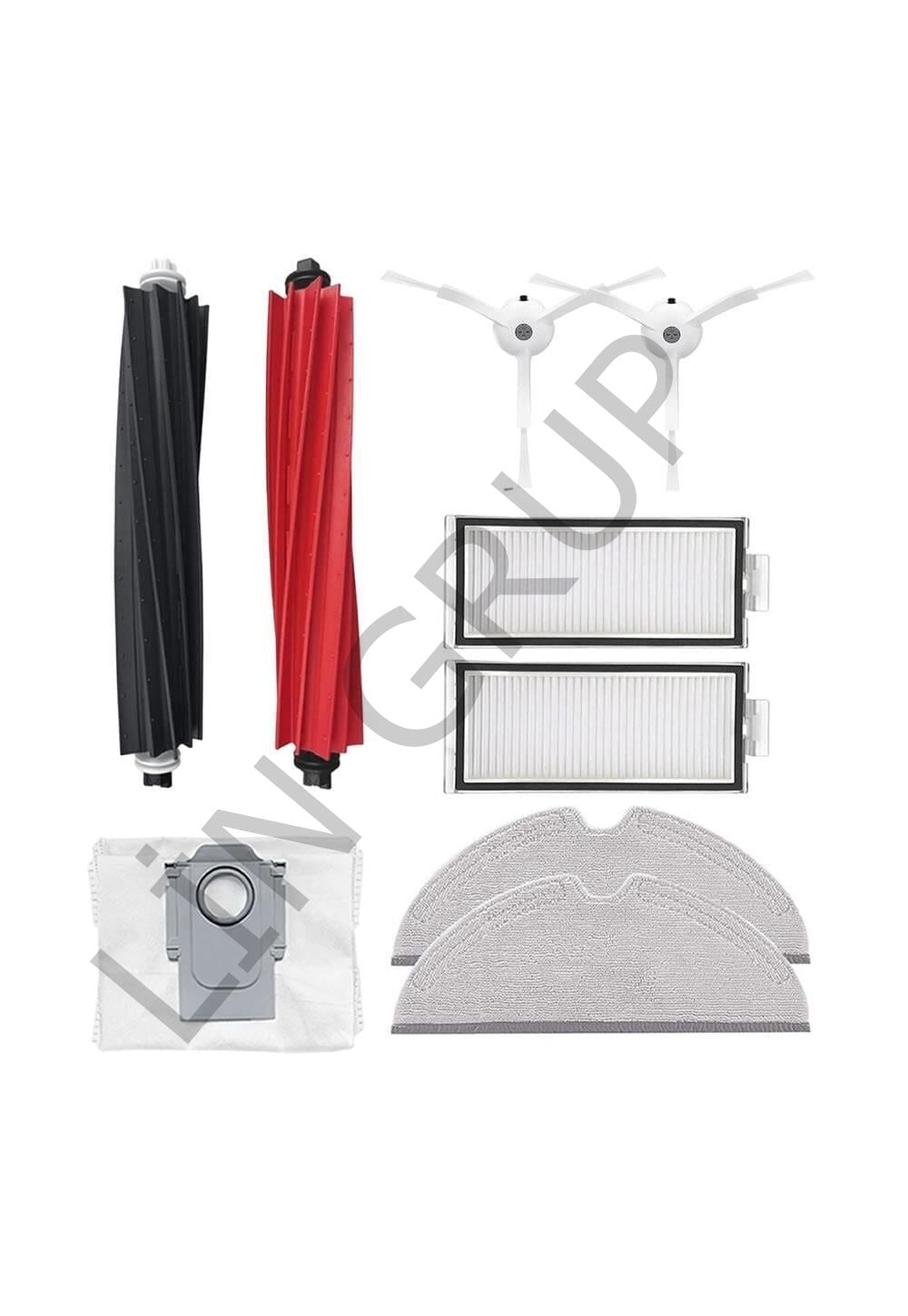 Roborock Q8 Max Robot Süpürge Uyumlu 9'lu Yedek Parça Seti