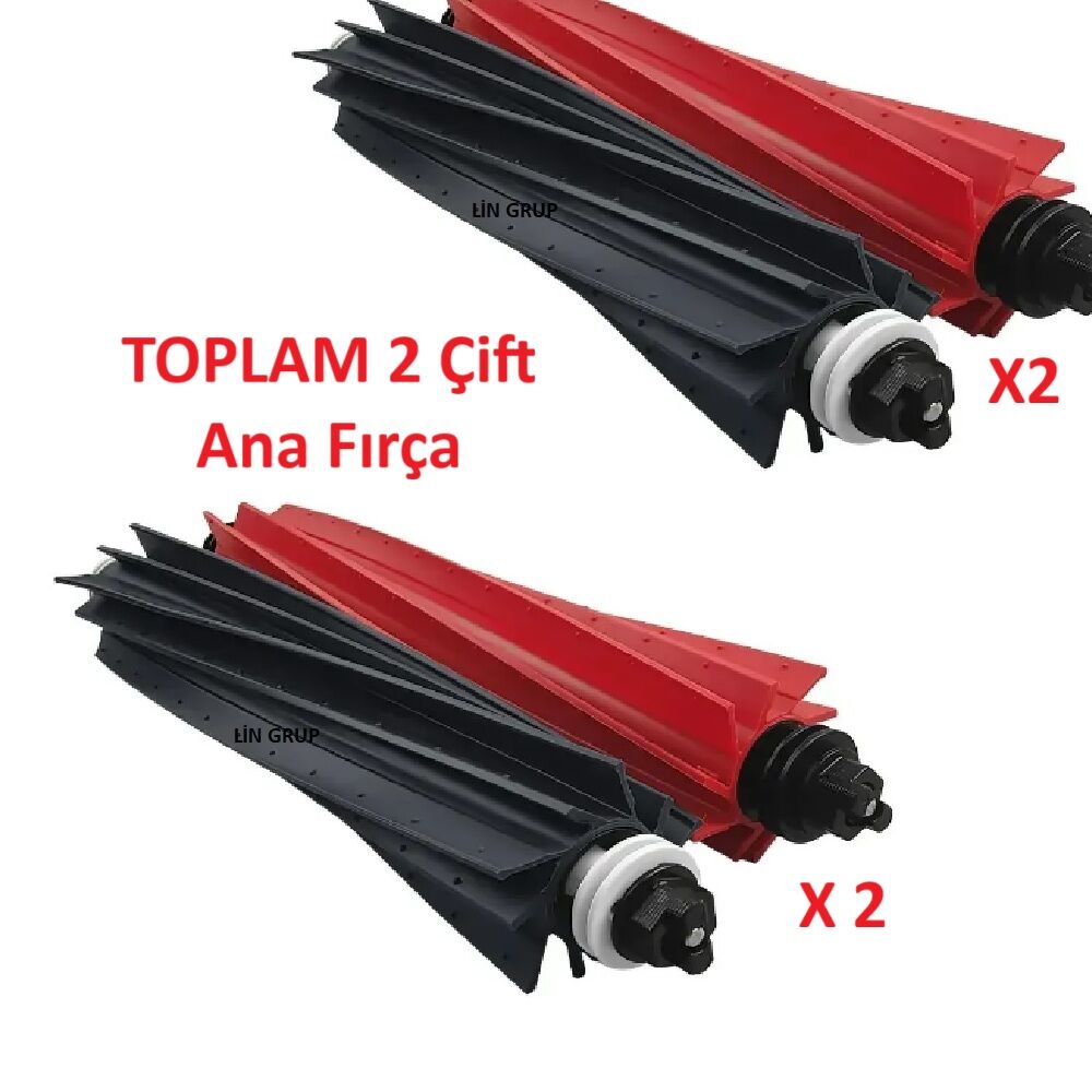 Roborock S8 Sonic Uyumlu Ana Fırça  2 Adet