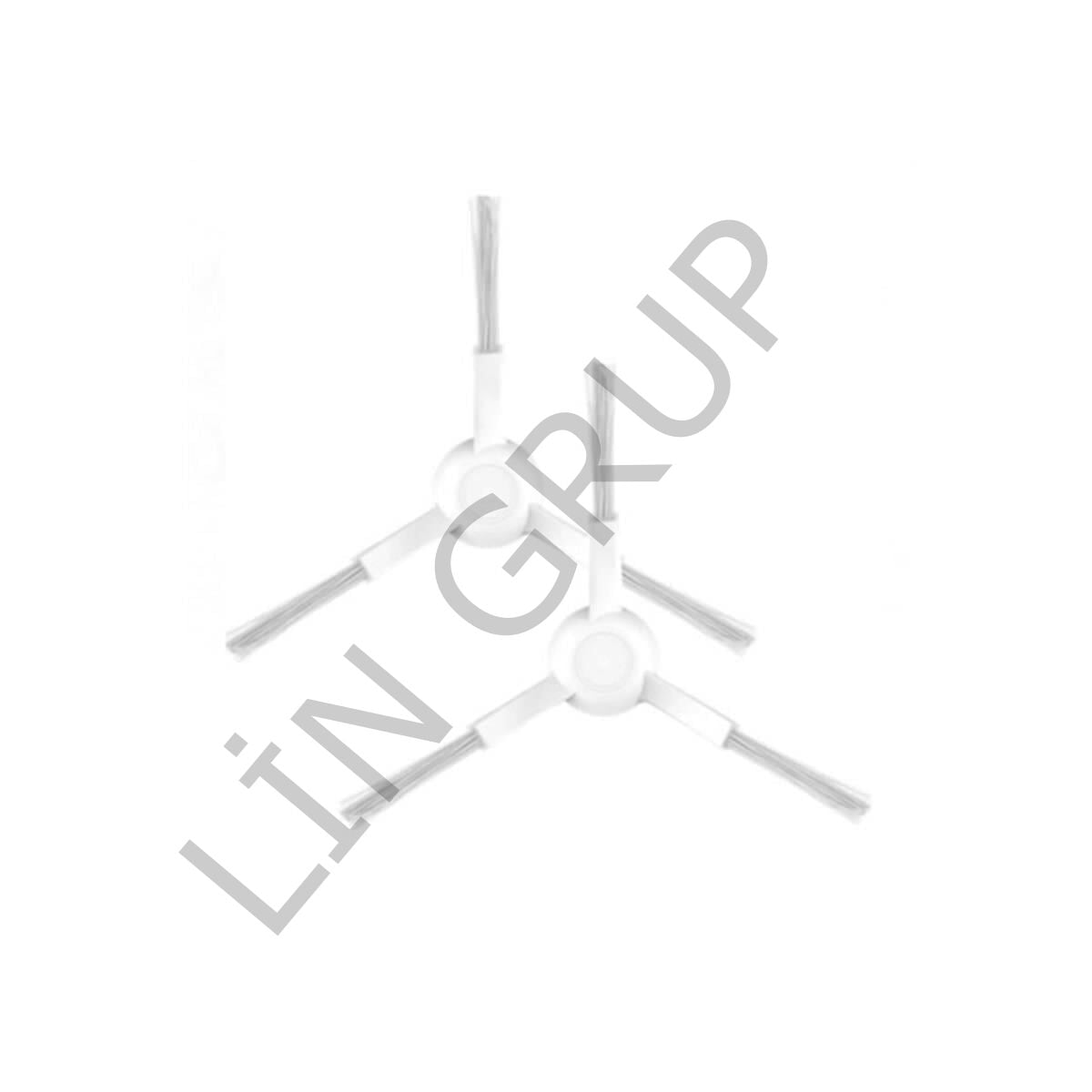 Xiaomi E10 Robot Süpürge Uyumlu 2'li Yan Fırça- Yedek Parça Seti