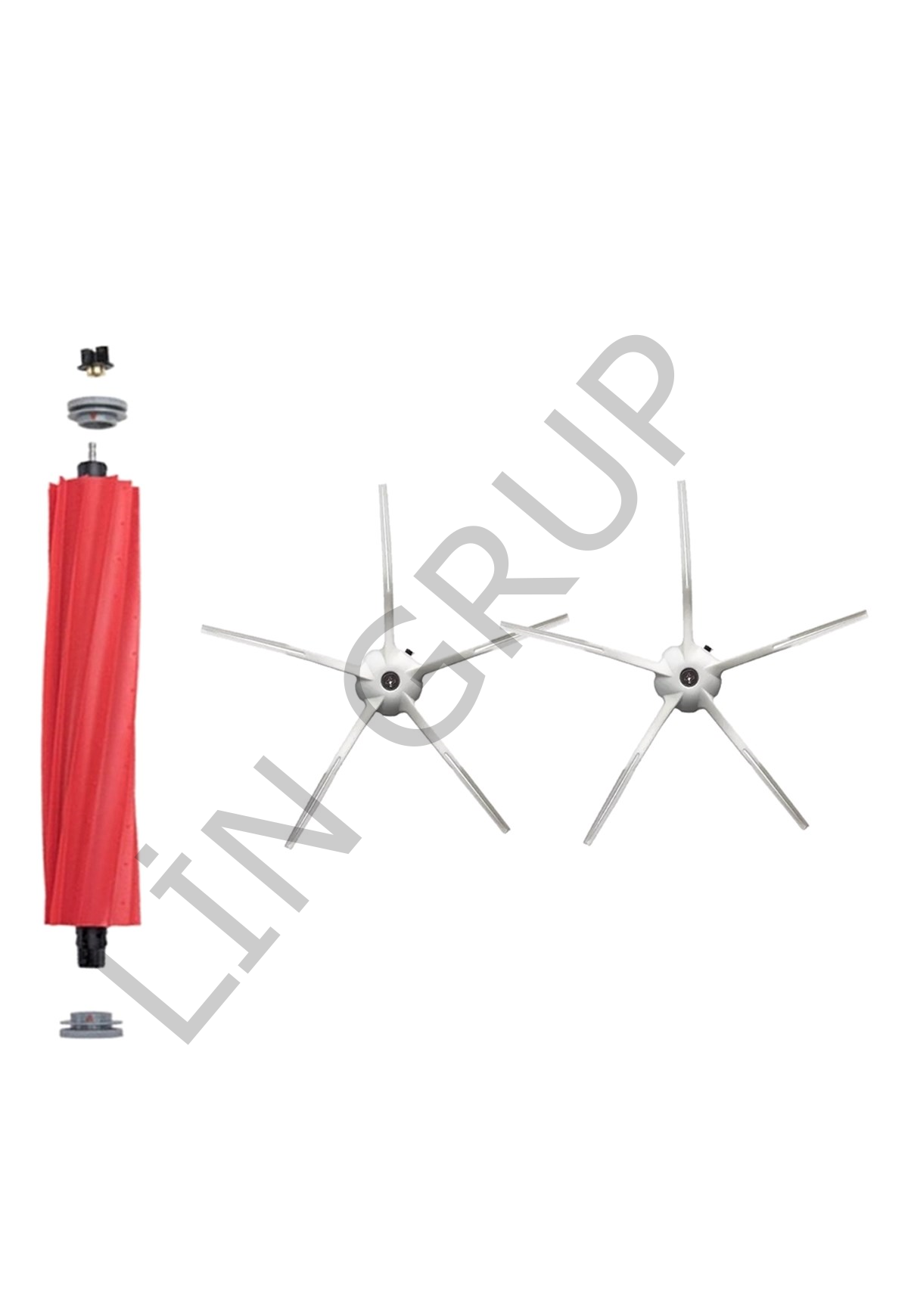 Roborock S7 Plus Robot Süpürge Uyumlu 3'lü Yedek Parça Seti