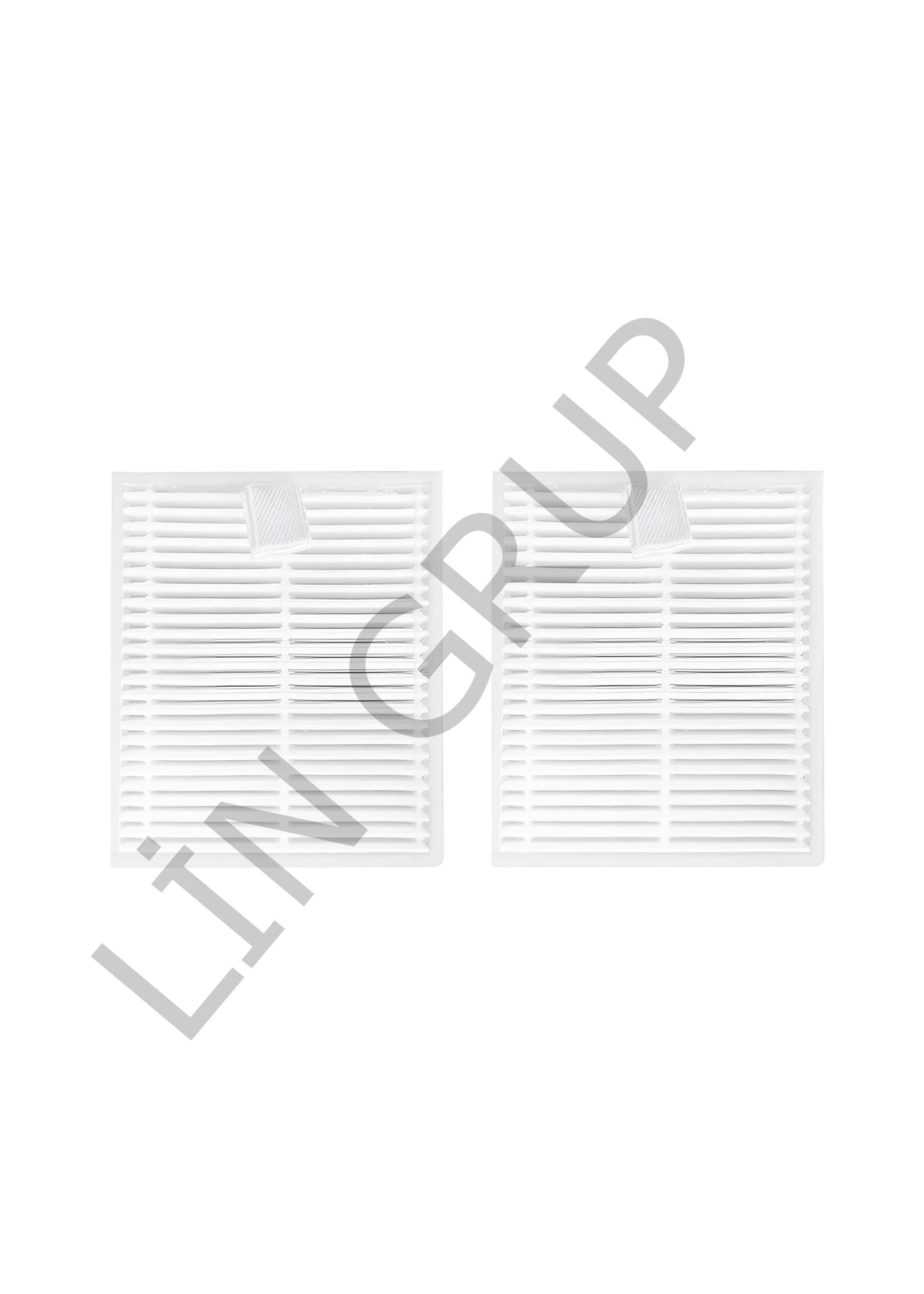 Xiaomi E10 Robot Süpürge Uyumlu 2'li HEPA Filtre- Yedek Parça Seti