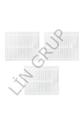 Xiaomi E10 Robot Süpürge Uyumlu 3'lü Hepa Filtre - Yedek Parça Seti