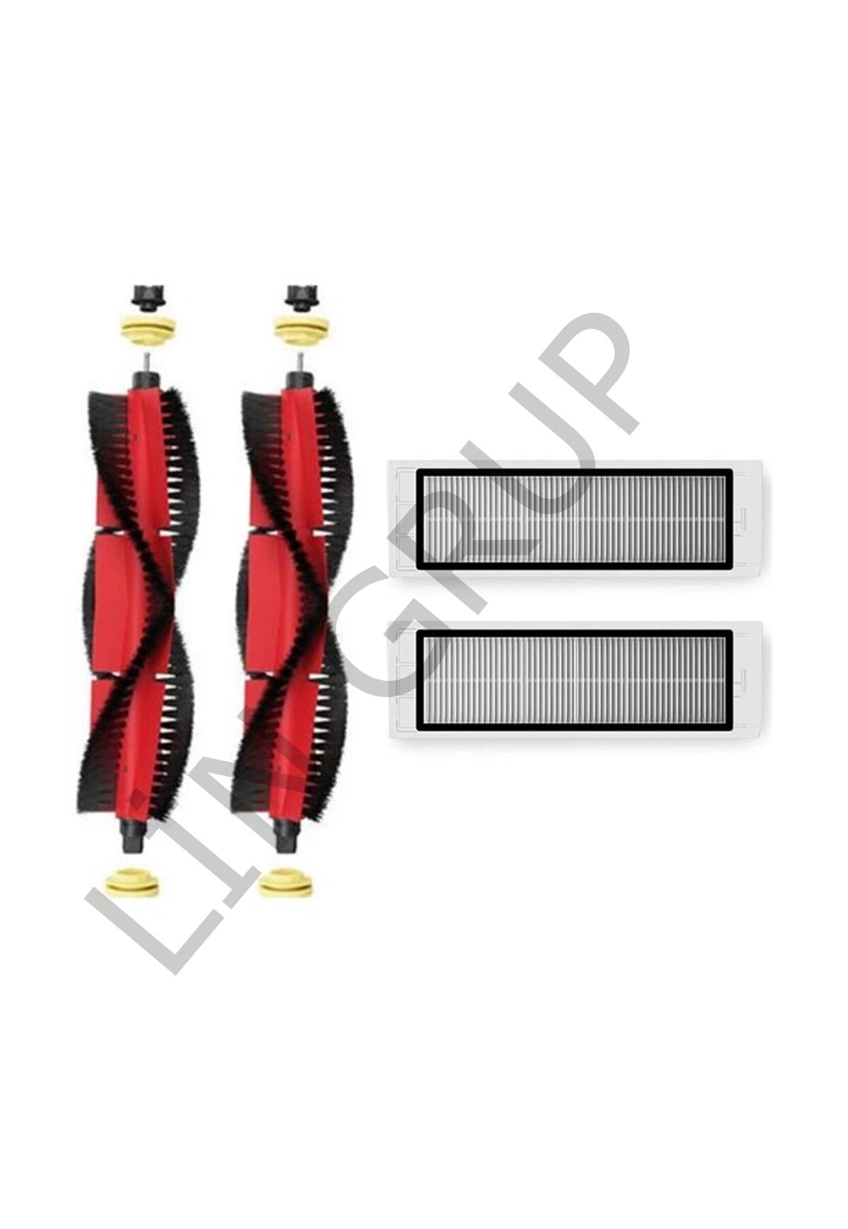 Roborock S5 Max Robot Süpürge Uyumlu 4'lü Yedek Parça Seti