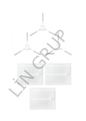 Xiaomi E10 Robot Süpürge Uyumlu 6'lı Yedek Parça Seti