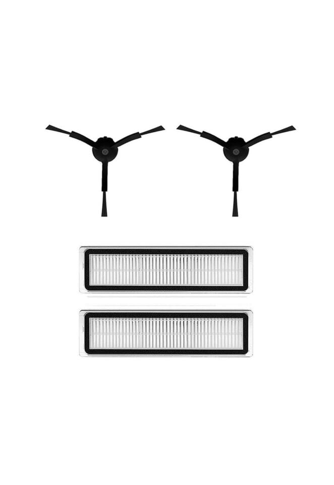 Dreame L10 Pro Robot Süpürge Uyumlu 4'lü Yedek Parça Seti