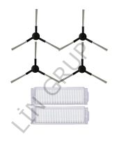 Xiaomi Mop P (STYTJ02YM) Robot Süpürge Uyumlu 6'lı Yedek Parça Seti