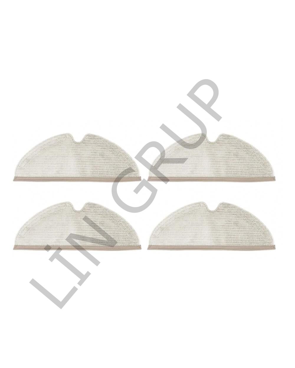 Roborock S5 MAX Robot Süpürge Uyumlu 4'lü Mop Bezi- Yedek Parça Seti