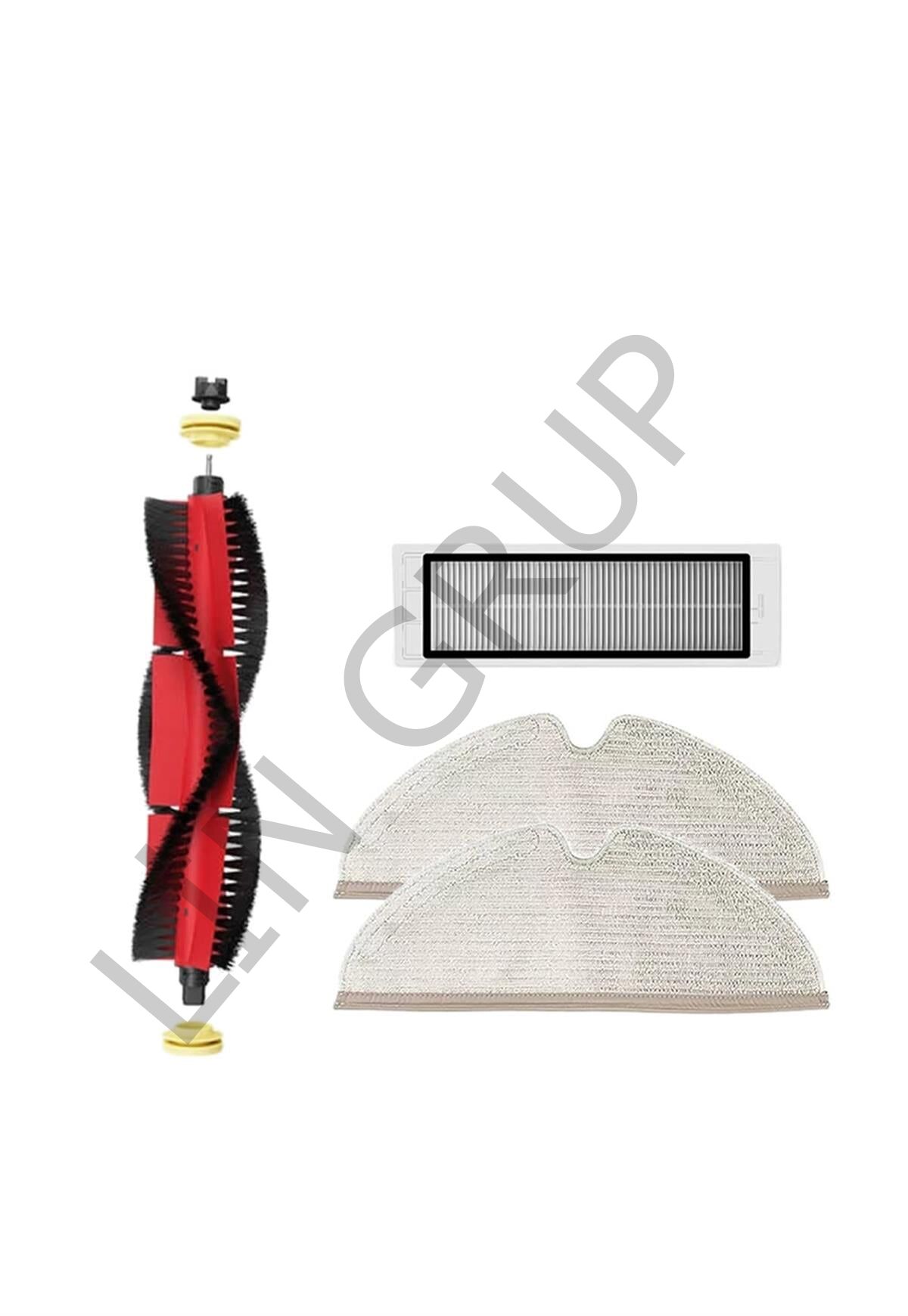 Roborock S5 Max Robot Süpürge Uyumlu 4'lü Yedek Parça Seti