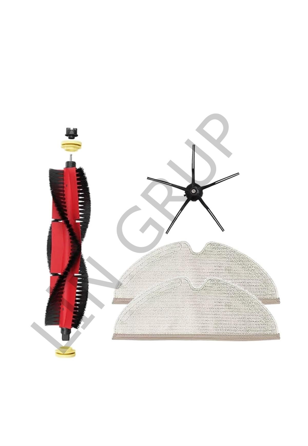 Roborock S5 Max Robot Süpürge Uyumlu 4'lü Yedek Parça Seti