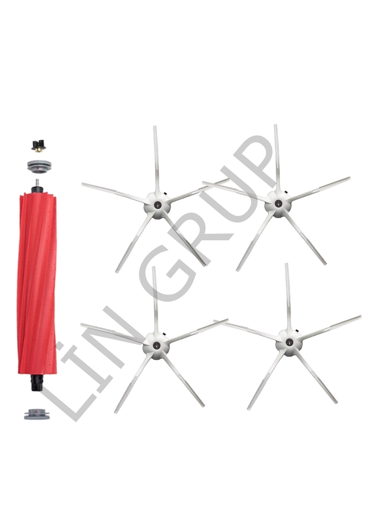 Roborock S7 Plus Robot Süpürge Uyumlu 5'li Yedek Parça Seti