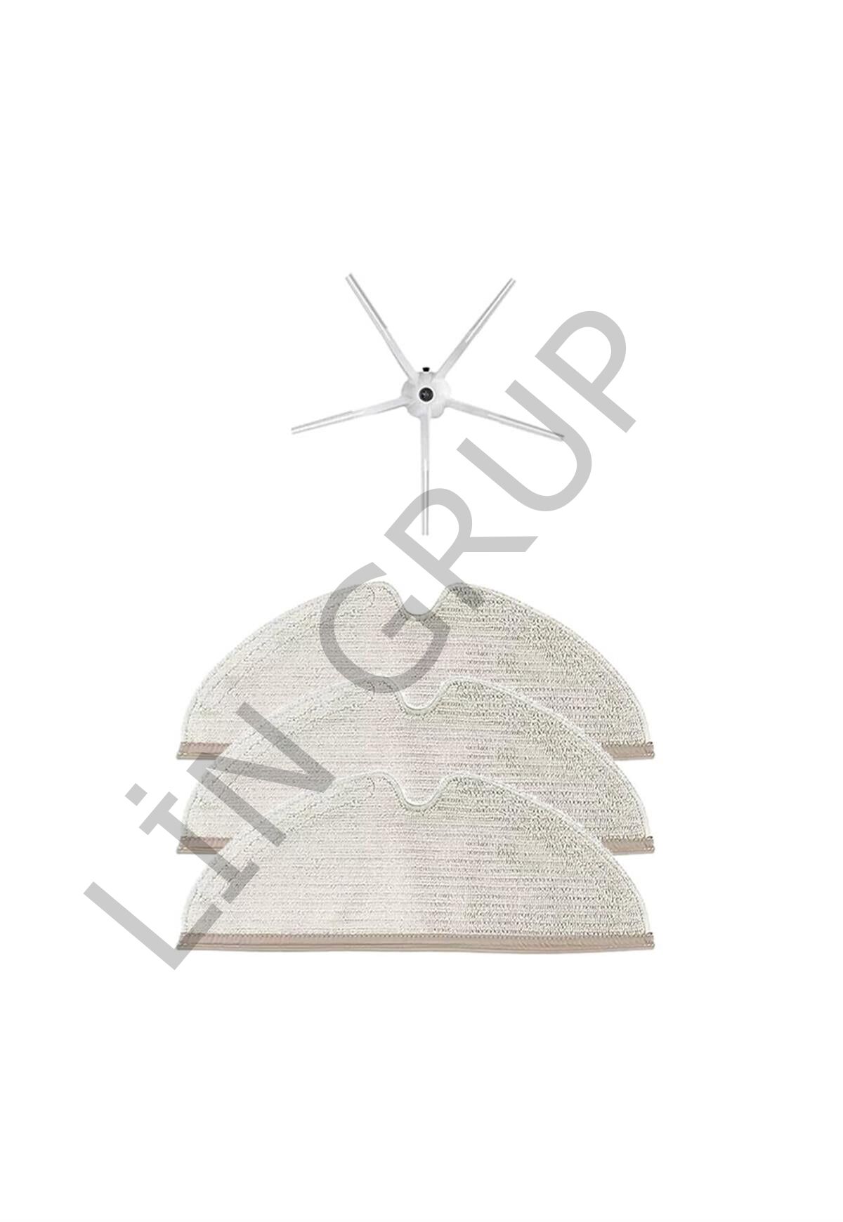 Roborock S5 Max Robot Süpürge Uyumlu 4'lü Yedek Parça Seti