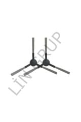 Xiaomi S10 (B106GL) Robot Süpürge Uyumlu 2'li Yan Fırça- Yedek Parça Seti