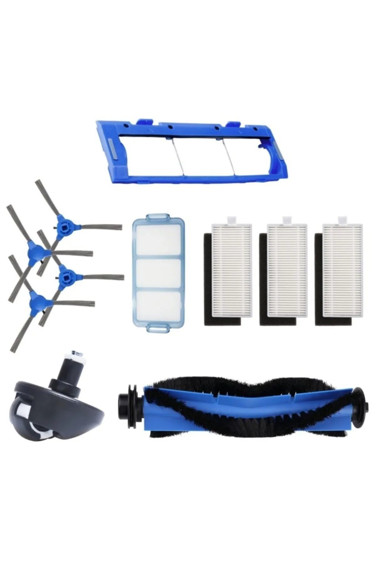 Anker Eufy Robovac Yedek Filtre Fırça Tekerlek Kapak Seti (11S 35C 15C 15T Uyumlu)