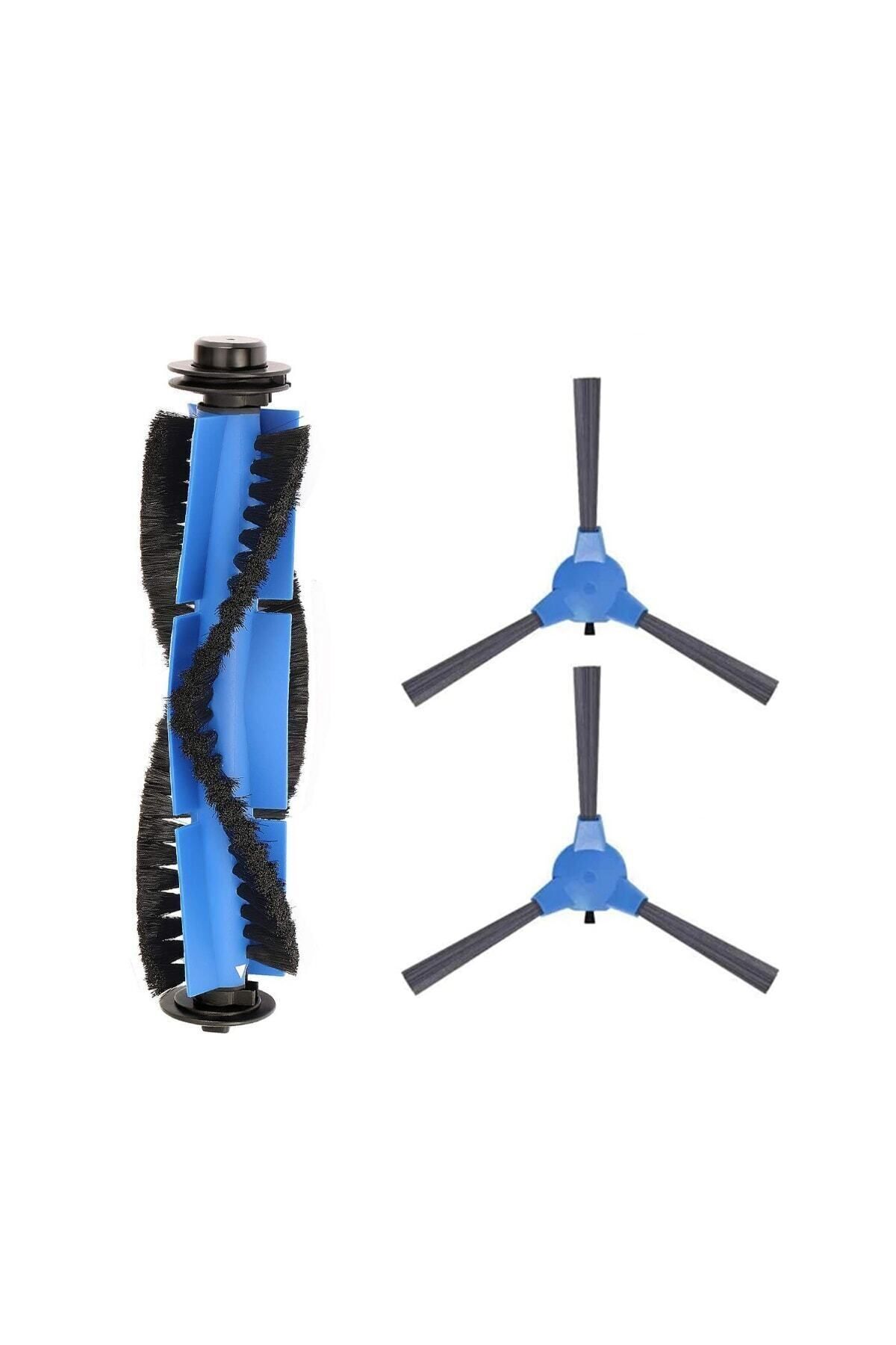 3 Parça Eufy Robovac 11s, 12, 15c, 30, 30c, 35c Uyumlu Robot Süpürge Fırça Aksesuarı
