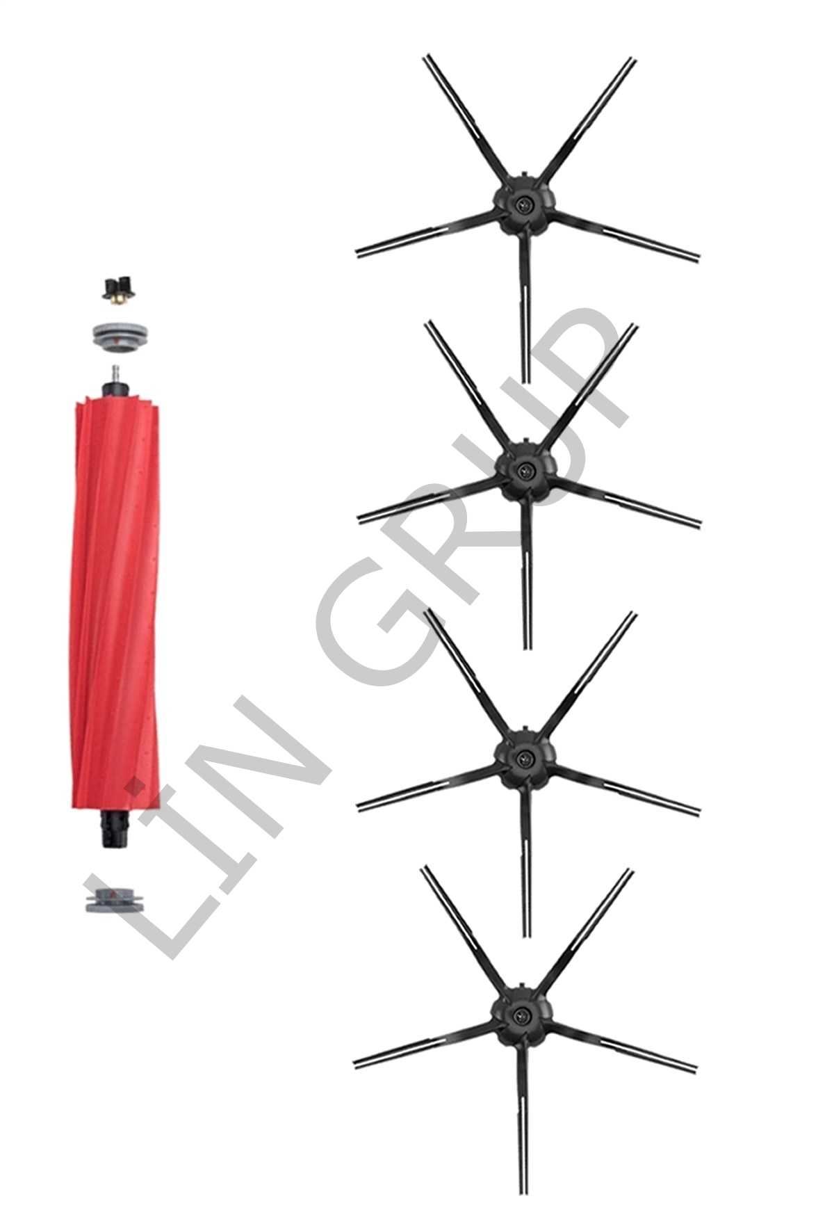 Roborock S7 Plus Robot Süpürge Uyumlu 5'li Yedek Parça Seti